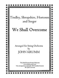 We Shall Overcome Orchestra sheet music cover Thumbnail